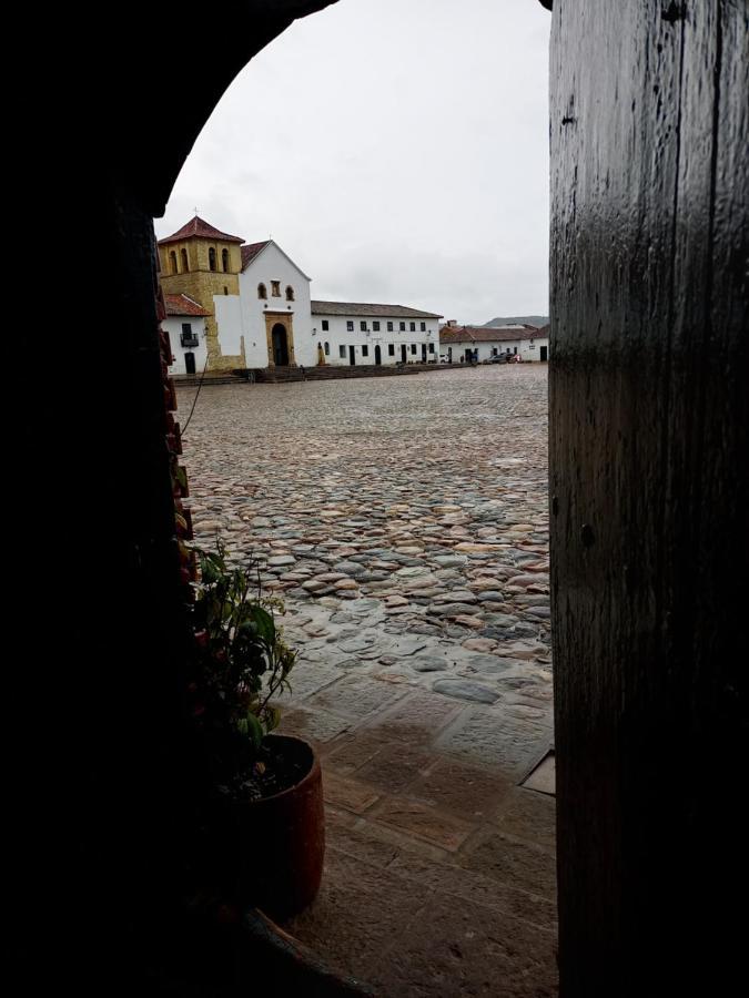 לינה וארוחת בוקר Boyacá Hospederia La Roca Plaza Principal מראה חיצוני תמונה
