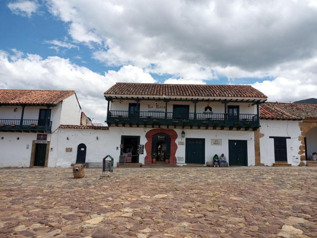 לינה וארוחת בוקר Boyacá Hospederia La Roca Plaza Principal מראה חיצוני תמונה