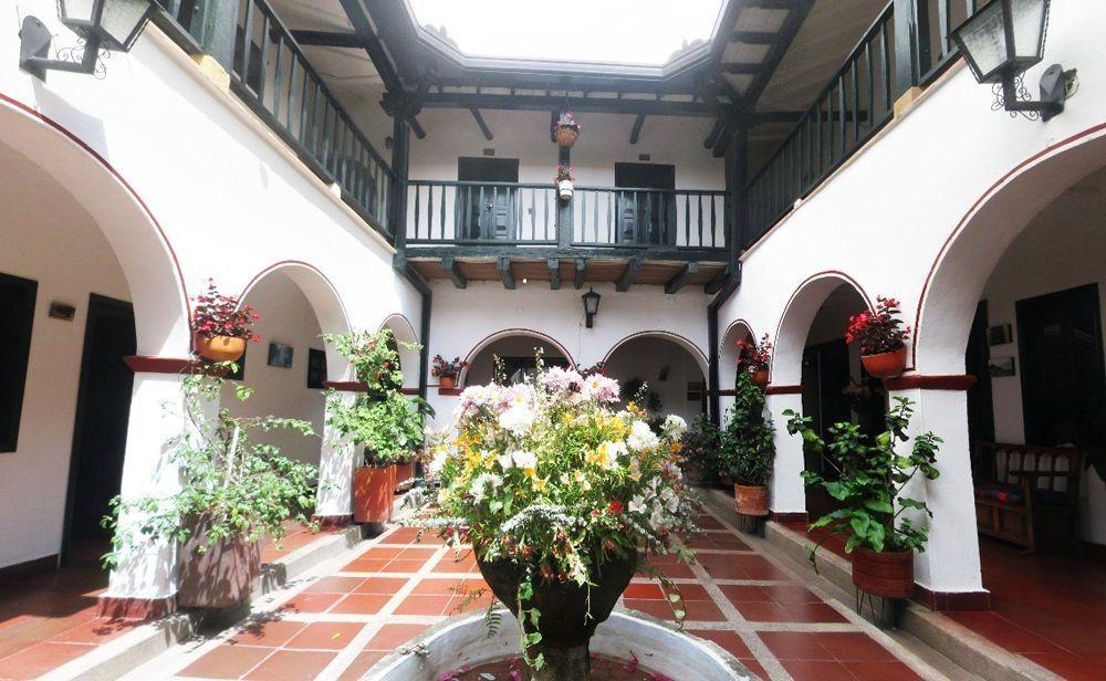 לינה וארוחת בוקר Boyacá Hospederia La Roca Plaza Principal מראה חיצוני תמונה