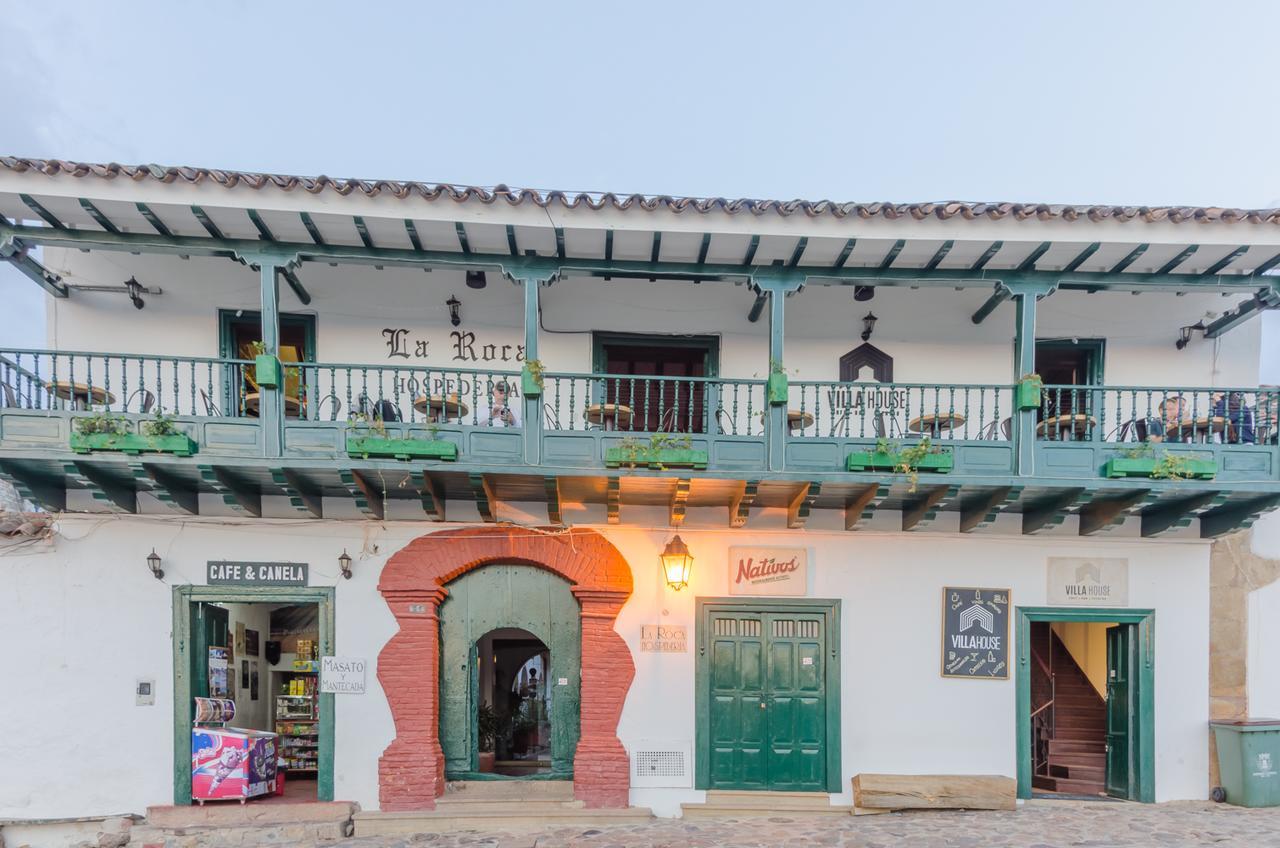 לינה וארוחת בוקר Boyacá Hospederia La Roca Plaza Principal מראה חיצוני תמונה